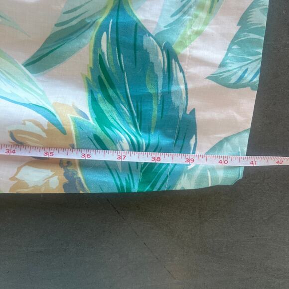 Vintage 1980s Karen Alexander Floral Peplum Midi Dress 6 Small - Picture 5 of 5